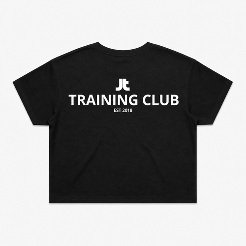 JT Fit Crop Tee - Black