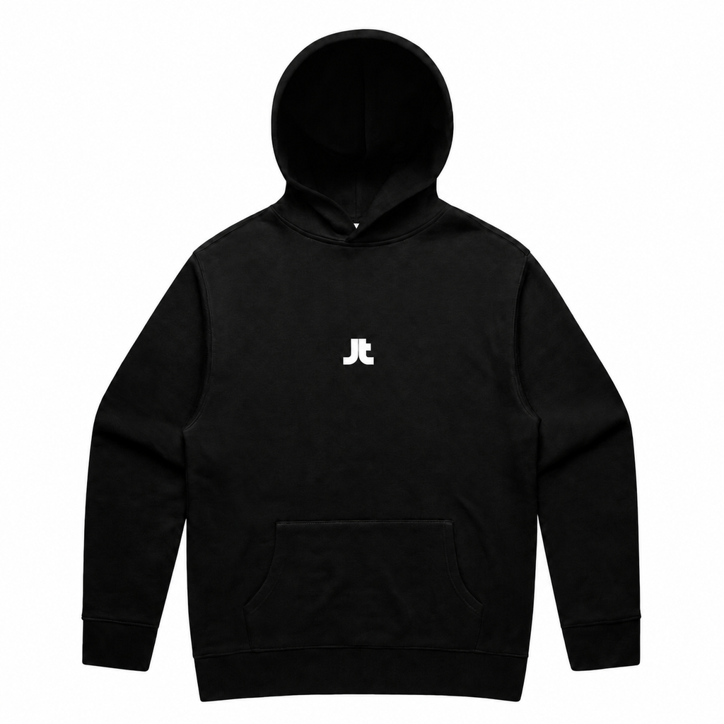 JT Fit Relax Hoodie - Black
